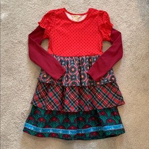 Matilda Jane Jolly Christmas Dress. Size 8.